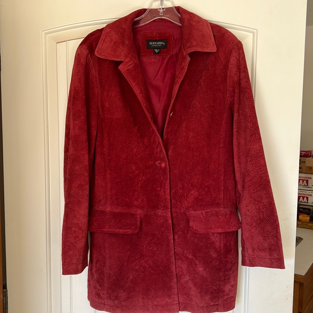 Bernardo Washable Suede Coat